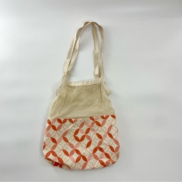 Erin Condren Exclusive MCC Mesh Market Tote from SSB Printed Cotton Shoulder Bag - Picture 6 of 7